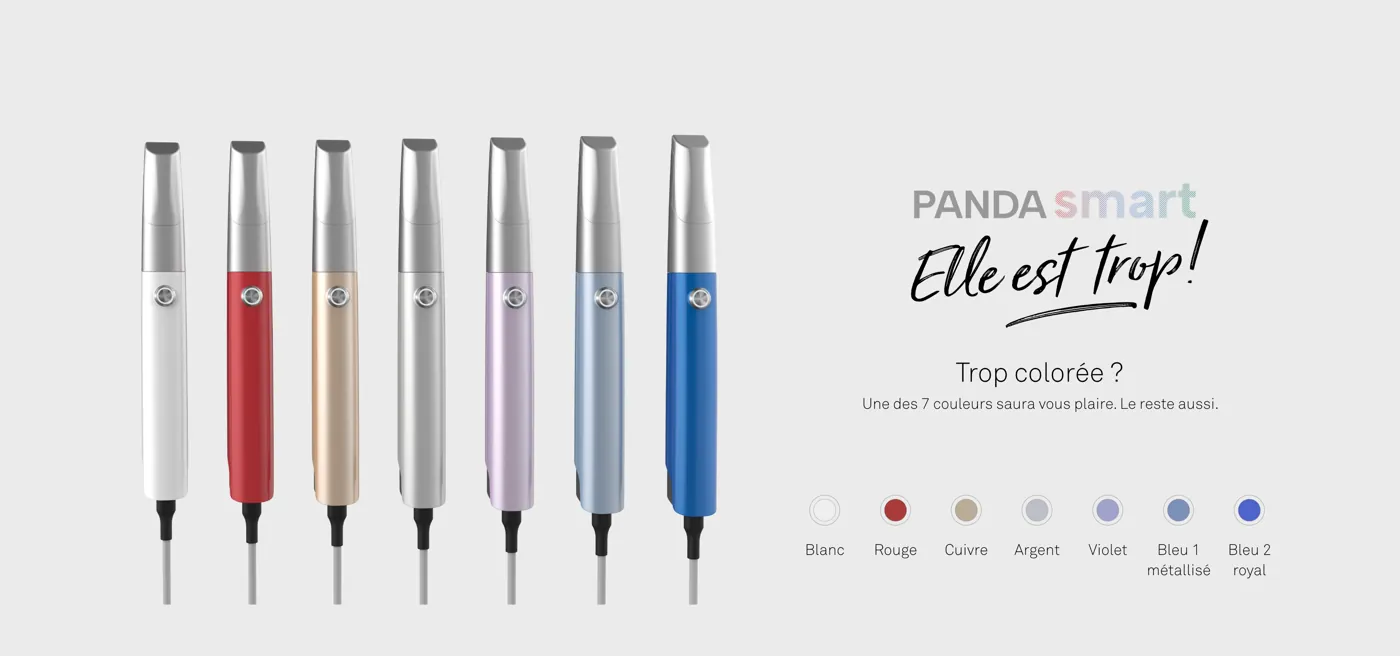 Panda Smart en sus 7 colores